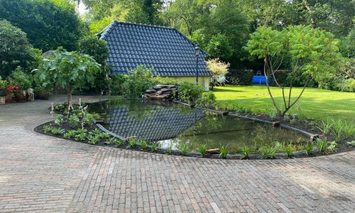 Vijver opknappen Vijver opknappen